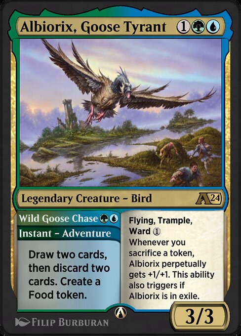 Albiorix, Goose Tyrant // Wild Goose Chase 19