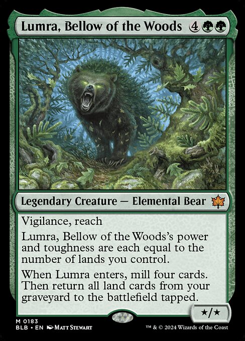 Lumra, Bellow of the Woods 183