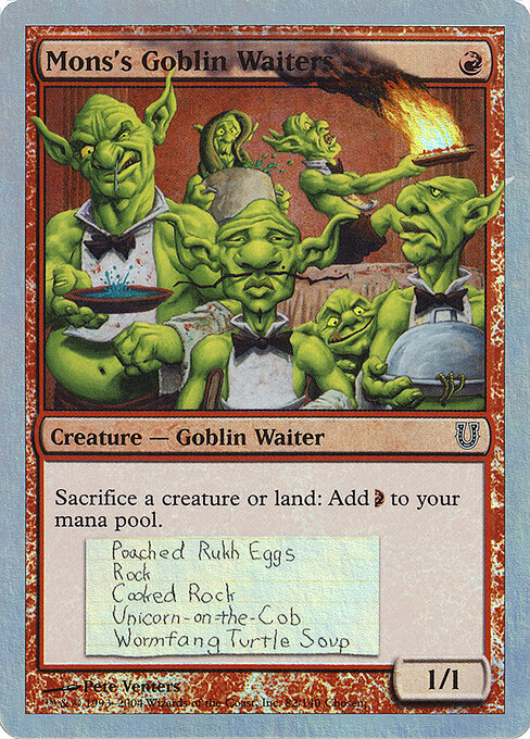 Mons's Goblin Waiters 82★