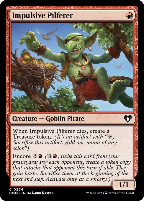 Impulsive Pilferer 234