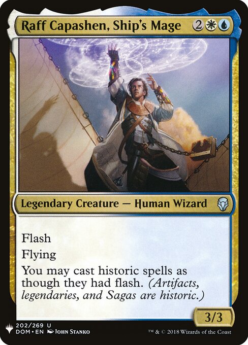Raff Capashen, Ship's Mage DOM-202