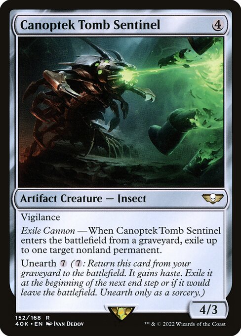 Canoptek Tomb Sentinel 152