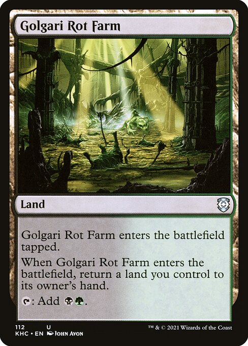 Golgari Rot Farm 112