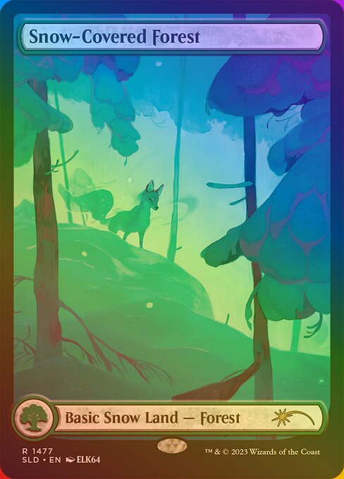 Snow-Covered Forest 1477★