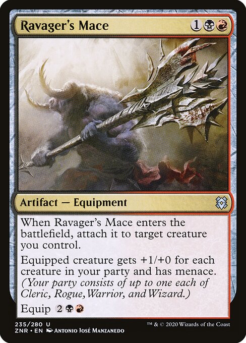 Ravager's Mace 235