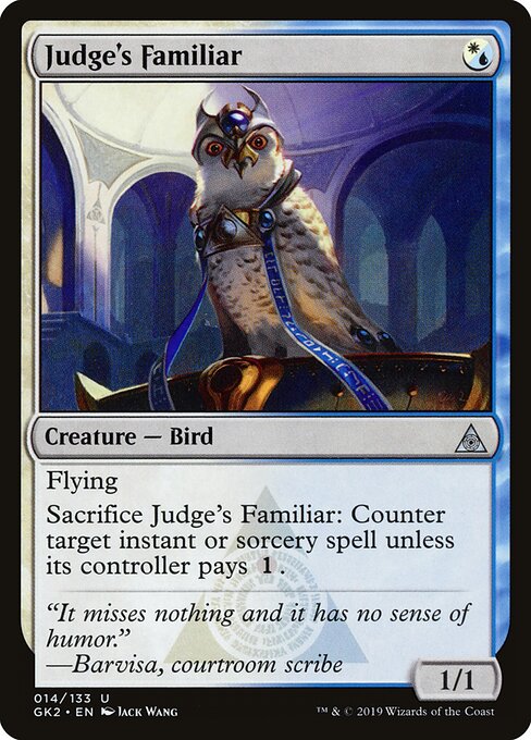 Judge's Familiar 14