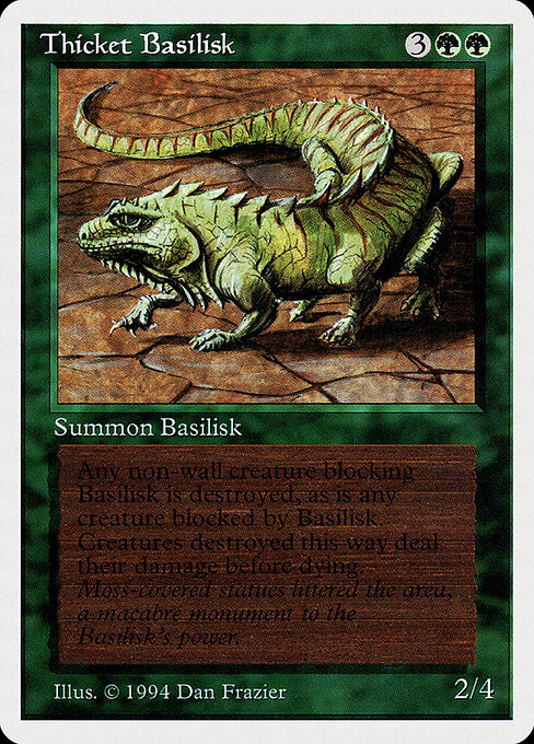 Thicket Basilisk 218