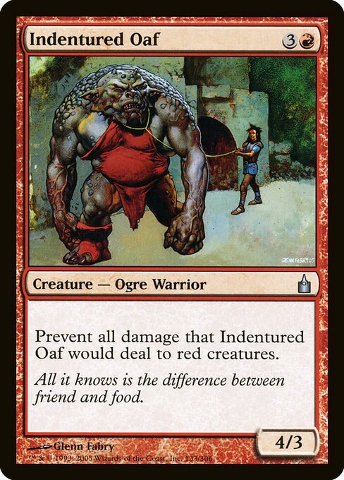 Indentured Oaf 133