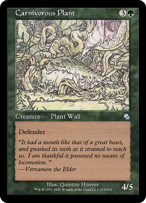 Carnivorous Plant 115