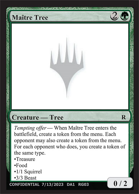 Maître Tree RG03a