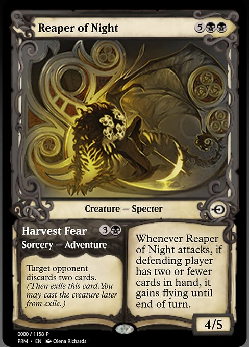Reaper of Night // Harvest Fear 78770