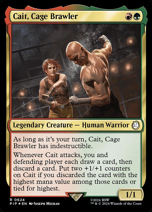 Cait, Cage Brawler 624