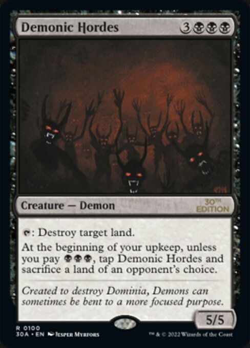 Demonic Hordes 100