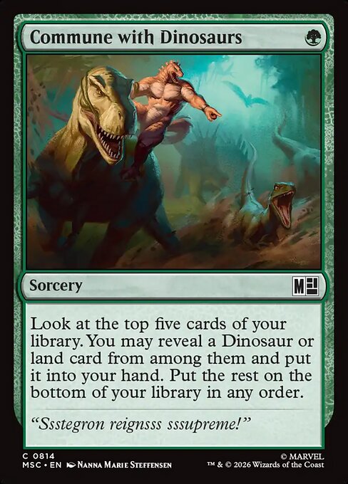 Commune with Dinosaurs 814