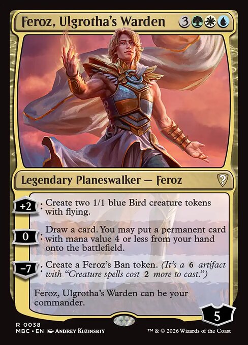 Feroz, Ulgrotha's Warden 38