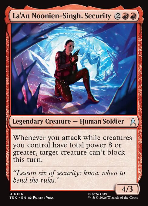 La'An Noonien-Singh, Security 156