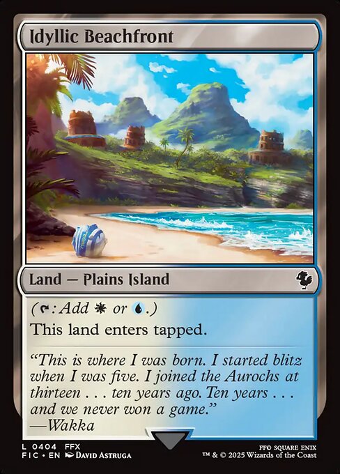 Idyllic Beachfront 404