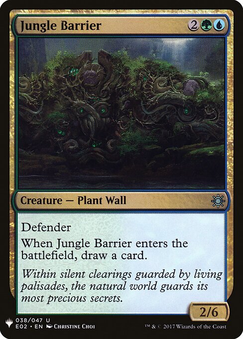 Jungle Barrier E02-38