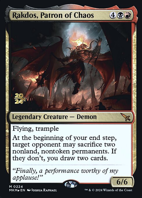 Rakdos, Patron of Chaos 224s