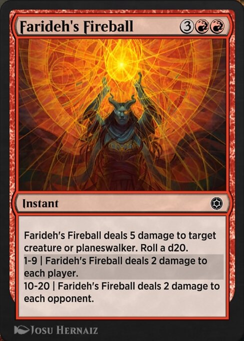 Farideh's Fireball 181