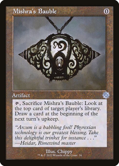 Mishra's Bauble 34