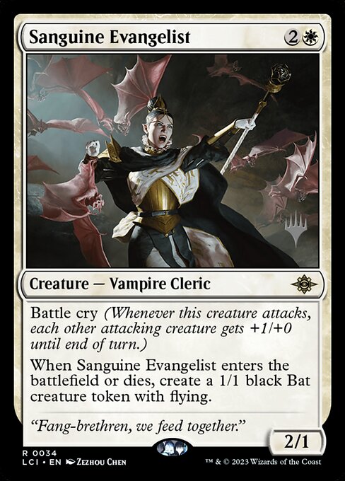 Sanguine Evangelist 34p