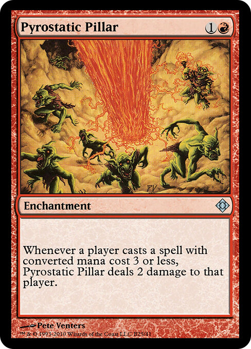 Pyrostatic Pillar B25