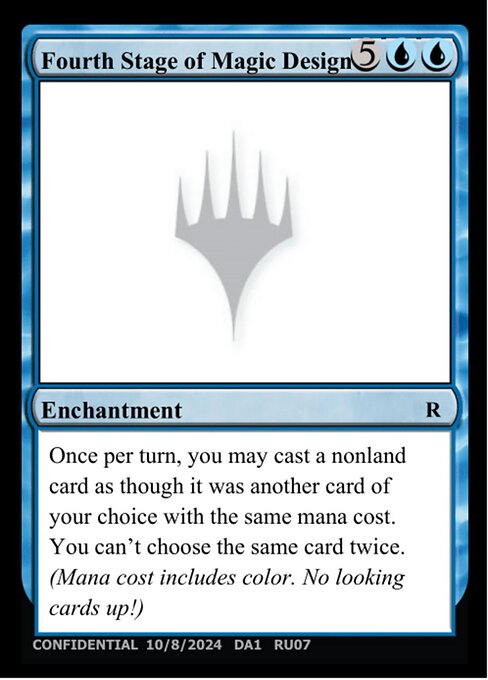 Fourth Stage of Magic Design RU07b