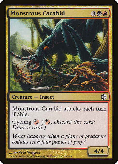 Monstrous Carabid 43