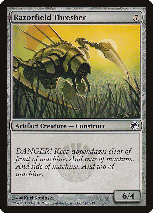 Razorfield Thresher 197