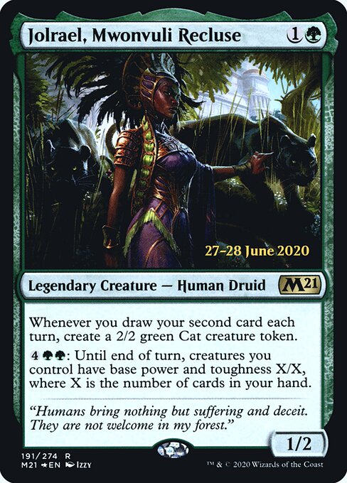 Jolrael, Mwonvuli Recluse 191s