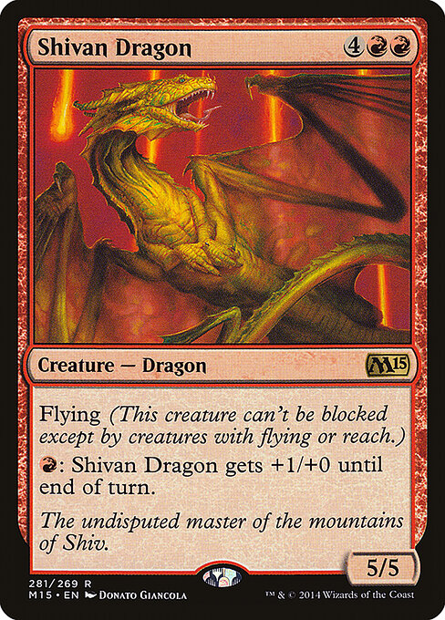 Shivan Dragon 281