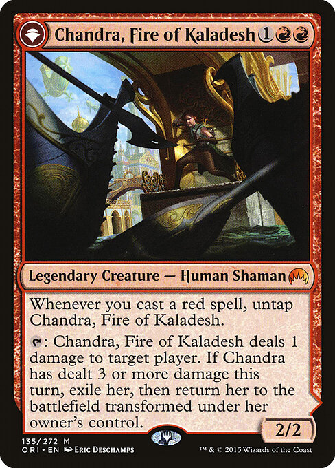 Chandra, Fire of Kaladesh // Chandra, Roaring Flame 135