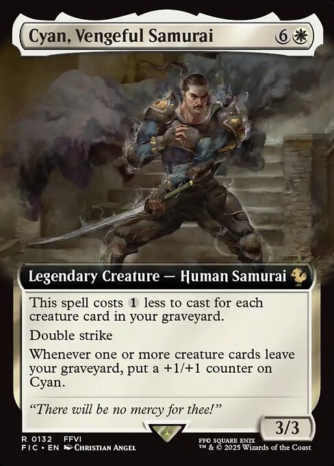 Cyan, Vengeful Samurai 132