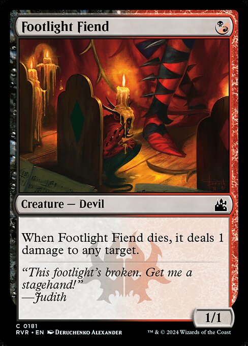 Footlight Fiend 181