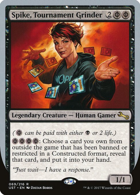 Spike, Tournament Grinder 69