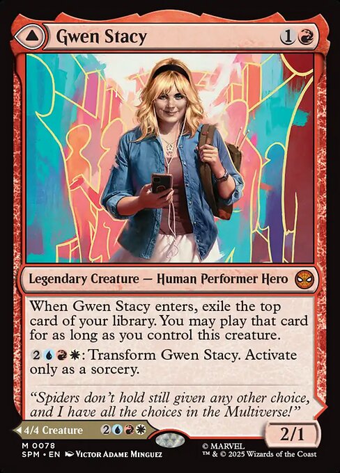 Gwen Stacy // Ghost-Spider 78