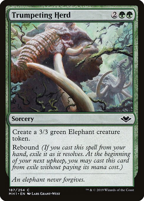 Trumpeting Herd 187