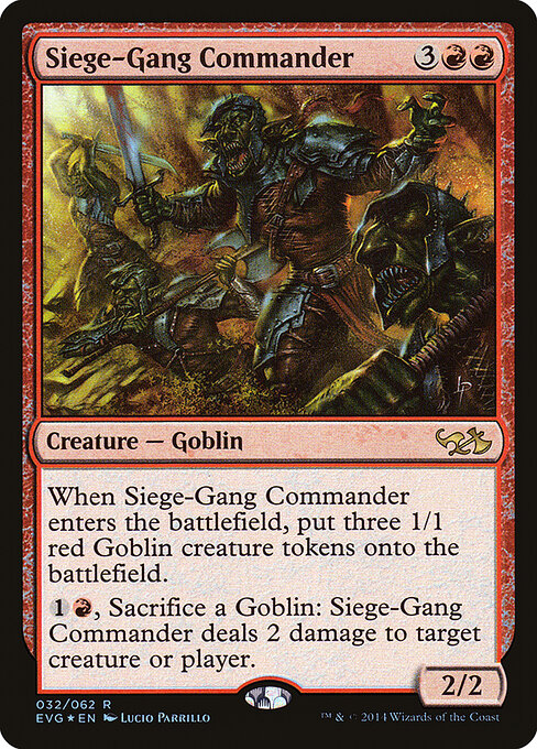 Siege-Gang Commander 32