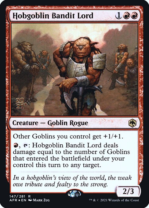 Hobgoblin Bandit Lord 147s