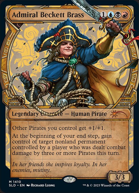 Admiral Beckett Brass 1410
