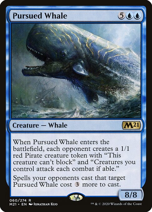 Pursued Whale 60
