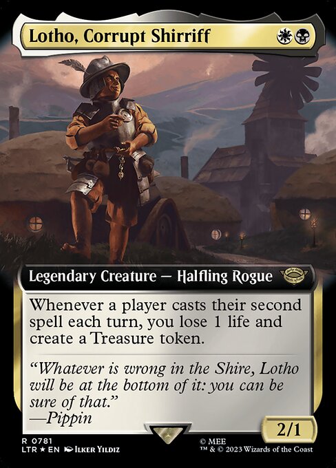 Lotho, Corrupt Shirriff 781