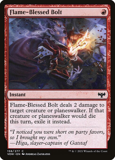 Flame-Blessed Bolt 158