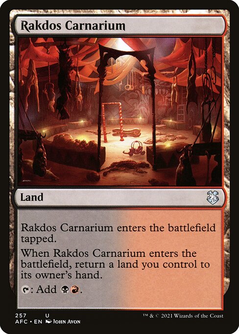 Rakdos Carnarium 257