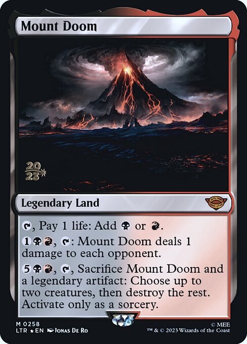 Mount Doom 258s