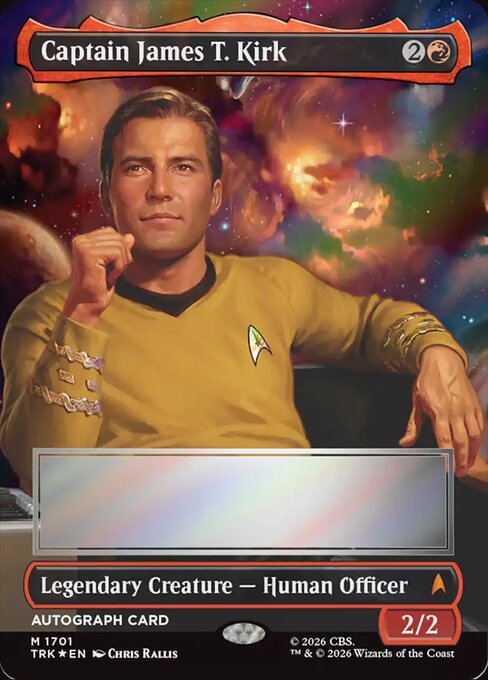 Captain James T. Kirk 1701