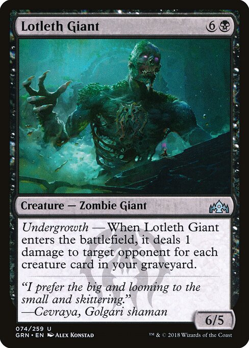 Lotleth Giant 74
