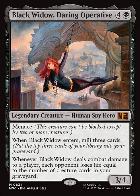 Black Widow, Daring Operative 831