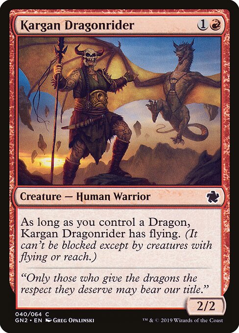 Kargan Dragonrider 40